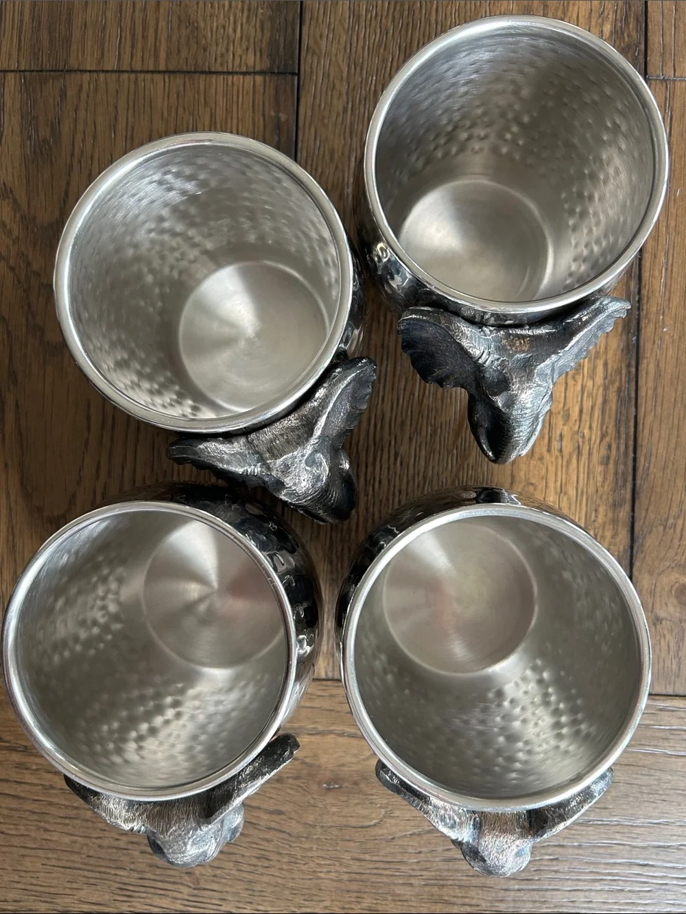 Pier 1 Elephant Moscow Mule cups